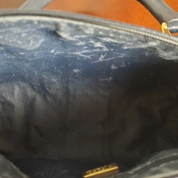 Vintage GUCCI GG Supreme Monogram Ophidia GG Blue Boston Bag #2390069 - Picture 13 of 16